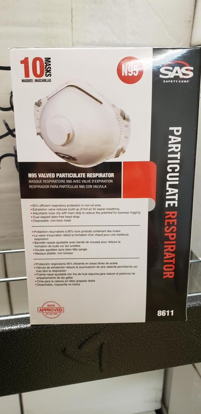 Rental store for MASK, N95 RESPIRATOR W VALVE in Chico CA
